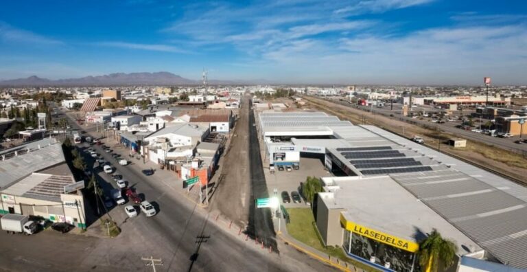 Avenida séptima en Delicias, terminó su rehabilitación