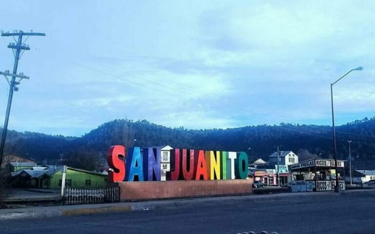 Super helada para San Juanito, amaneció termómetro a -12.3°C