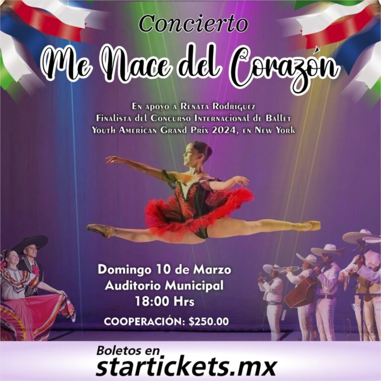 Invitan a apoyar a Luisa Renata, finalista de concurso internacional de Ballet