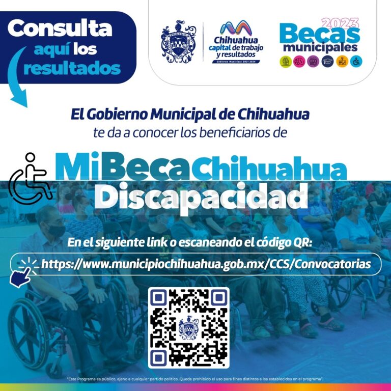 Esta es la convocatoria para Mi Beca Chihuahua Discapacidad
