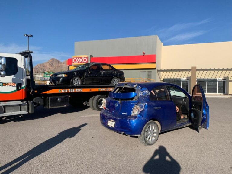 Choque en Periférico R. Almada