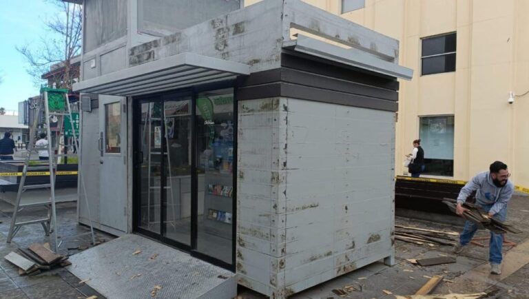 Remodelan modulo de información turística en Plaza de Armas