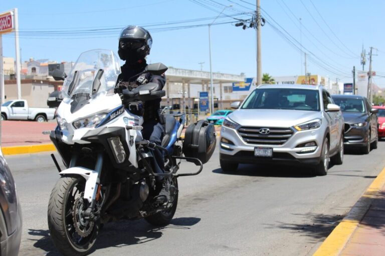 SSPE tiene activo a escuadrón de motociclistas de vigilancia