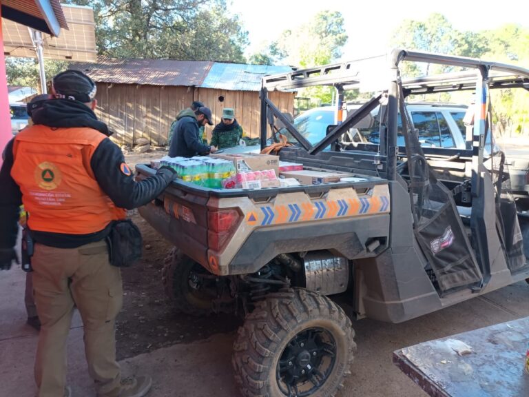 Continúa campaña de insumos para brigadistas