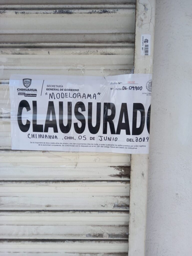 Se clausuraron muchos establecimientos está semana
