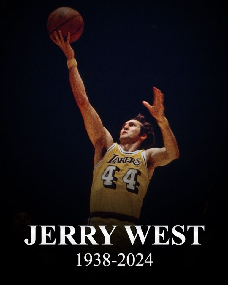 Fallece el logo de la NBA Jerry West