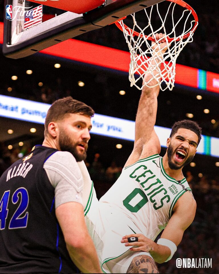 Celtics arrasó en su primer juego de final