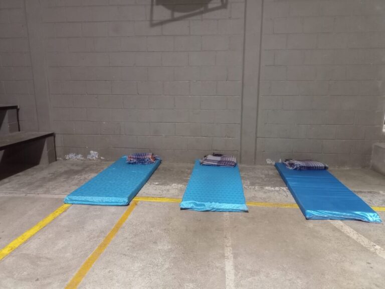 Habrán refugios temporales a partir de las 7:00