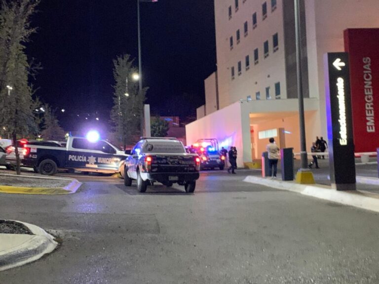 Policía herido de bala