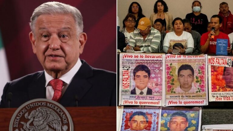 AMLO dice hablar con verdad a los padres de los 43 desaparecidos de Ayotzinapa