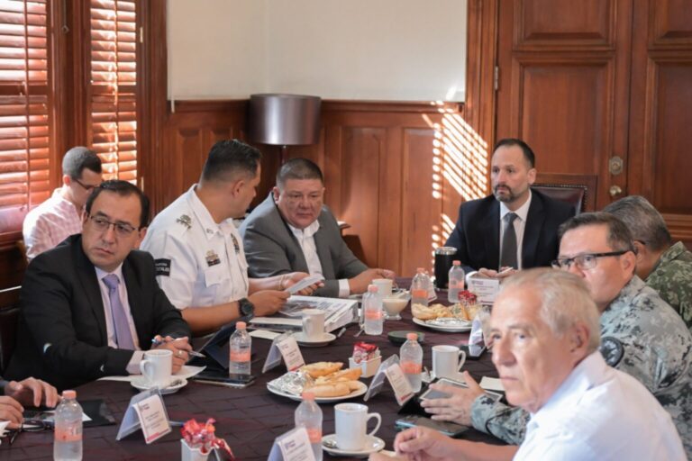 Realizan mesa de seguridad