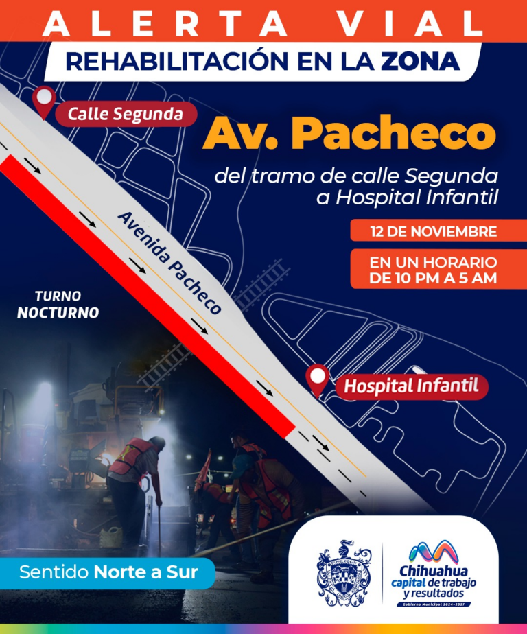 Avenida Pacheco comenzará su rehabilitación