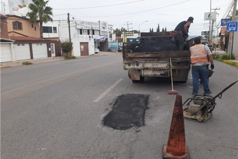 Se han atendido mas de 58 mil baches en 2025