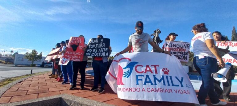Marcha en contra de corridas de toros