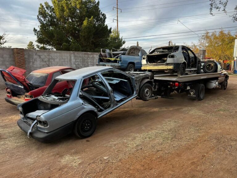 Gracias a drones desmantelaron red de roba autos