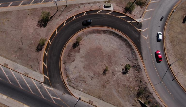 Gazas de desincorporación en trébol de la Homero