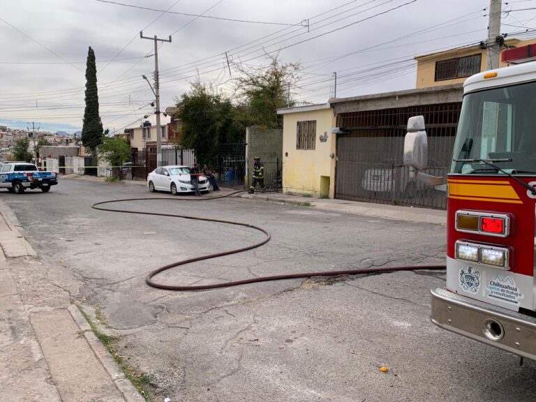 Terminan con fuego en Domicio de colonia Nacional