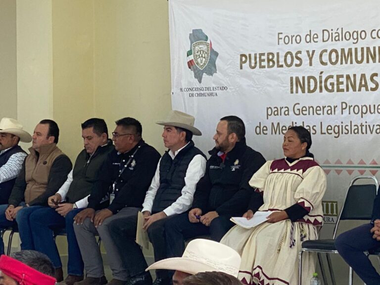 Presentarán iniciativas en apoyo a comunidades indígenas