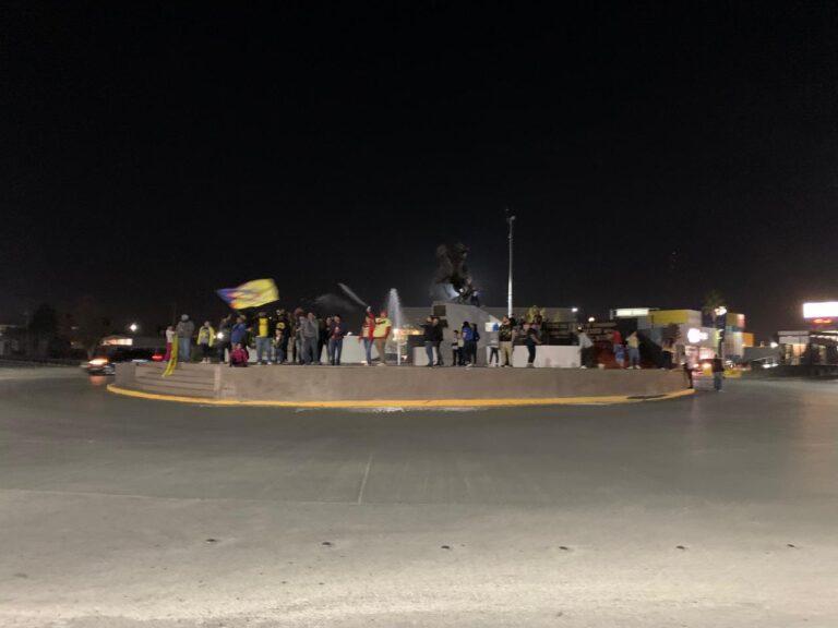 Tricampeonato del America se festeja en Glorieta Pancho Villa