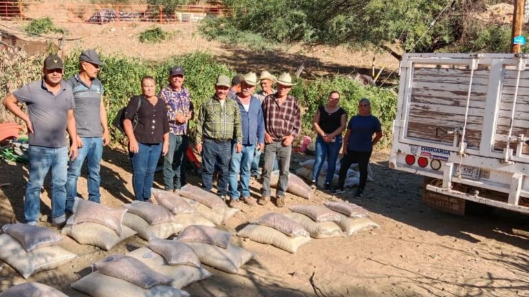 Apoya SPyCI a familias indígenas con insumos