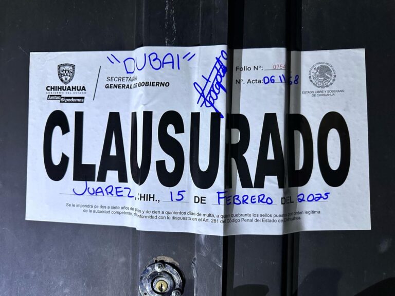 Clausuran 20 establecimientos la semana pasada