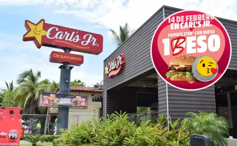 Regalarán hamburguesas este 14 de febrero en Carl’s Jr