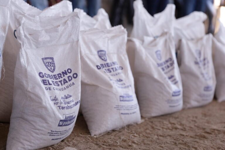 12 toneladas de apoyo para familias