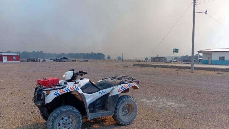 Incendio en Guerrero sigue activo