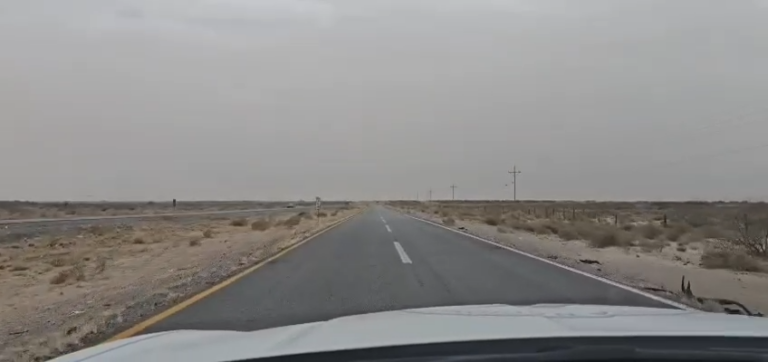 Vientos fuertes en la capital