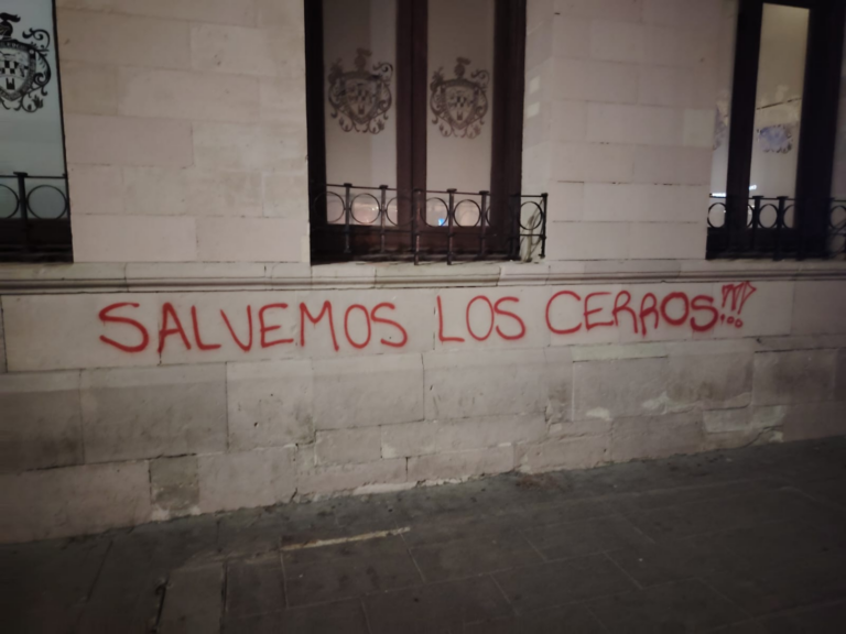 Ante vandalismo, Bonilla afirma que habrá dialogo