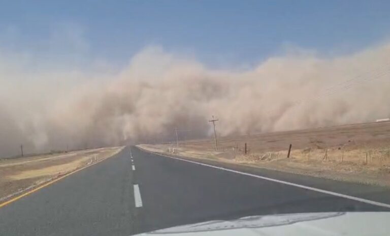 Protección civil alerta sobre tormentas de arena