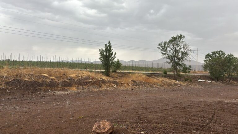 Lluvias al norte de la ciudad