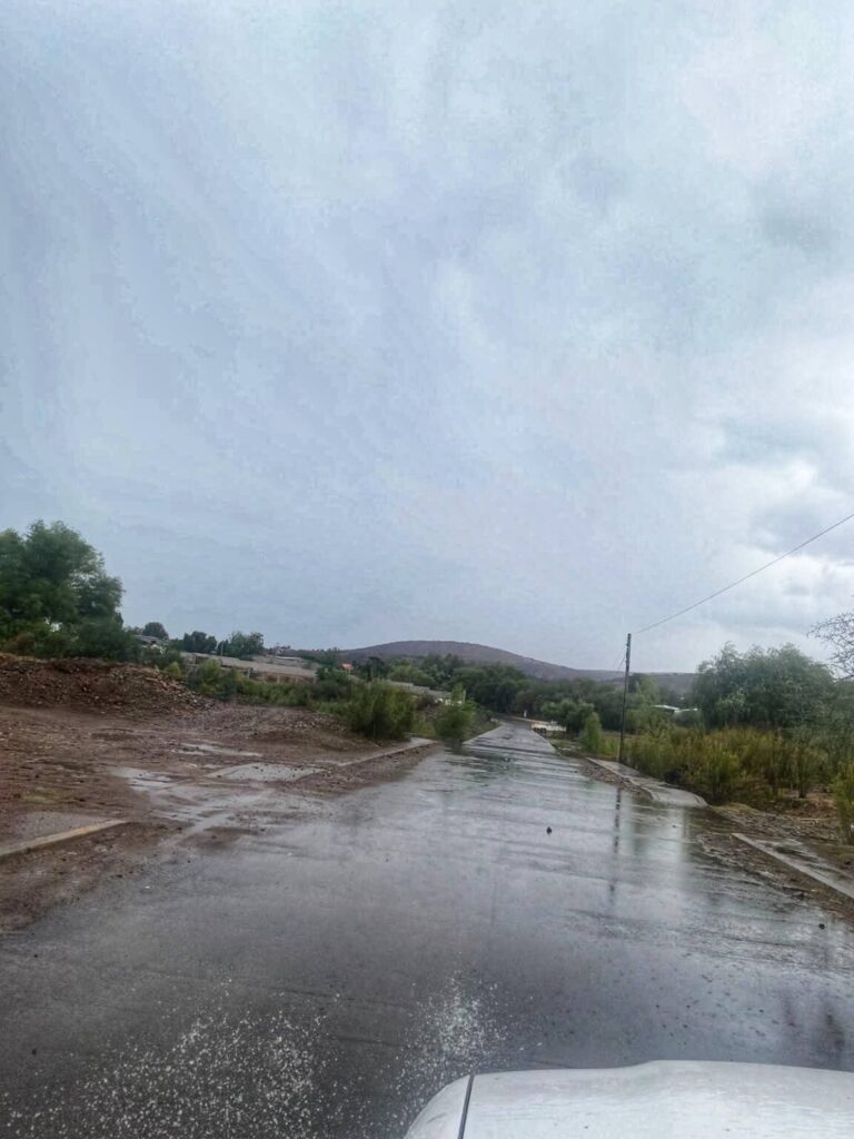 Lluvia refresca norte tras intenso calor