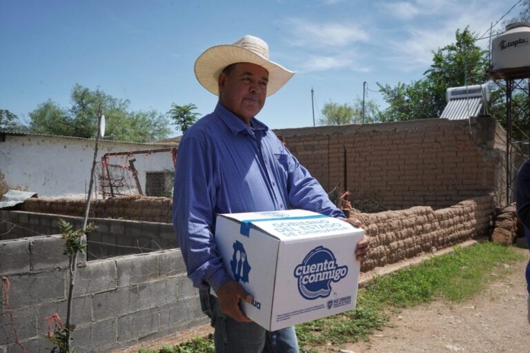 Apoyos de NutriChihuahua a adultos en zonas rurales