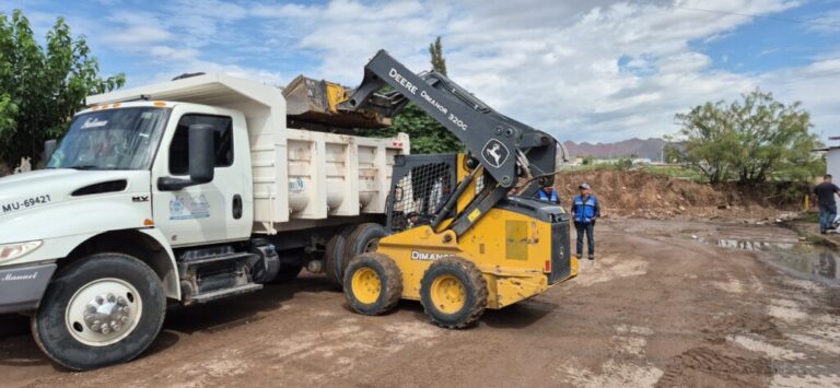 Retiran 25 Ton de escombro tras lluvias