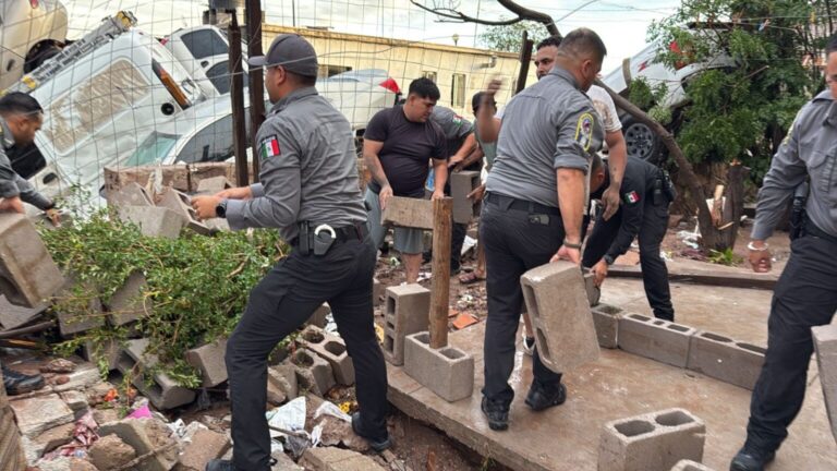 Autoridades vigilan zonas de riesgo ocasionadas por lluvias