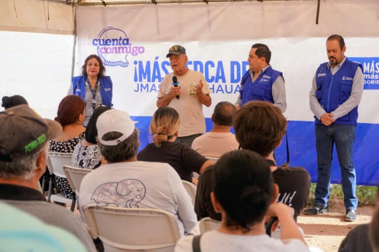 JMAS concluye drenaje de colonia Los Mezquites