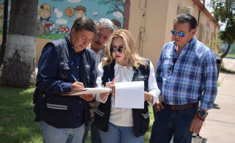 Sindica supervisa mantenimiento de áreas verdes