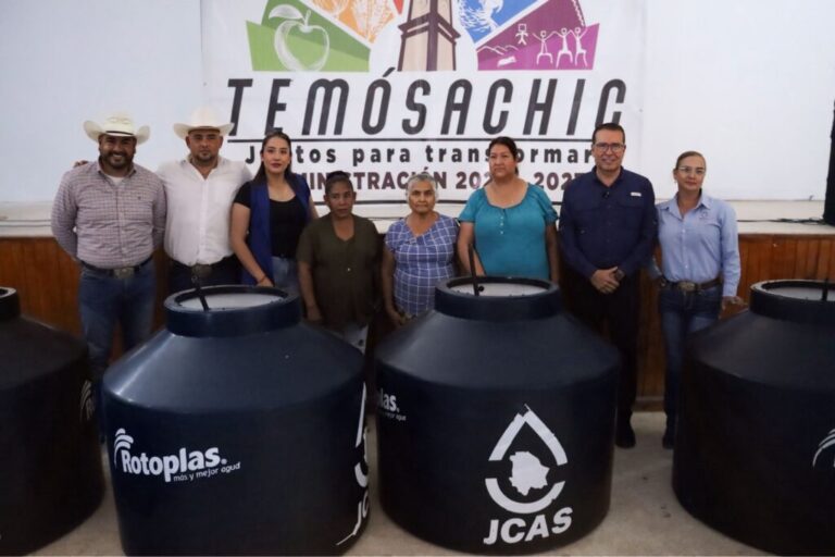 Instalan planta de agua en Temósachic