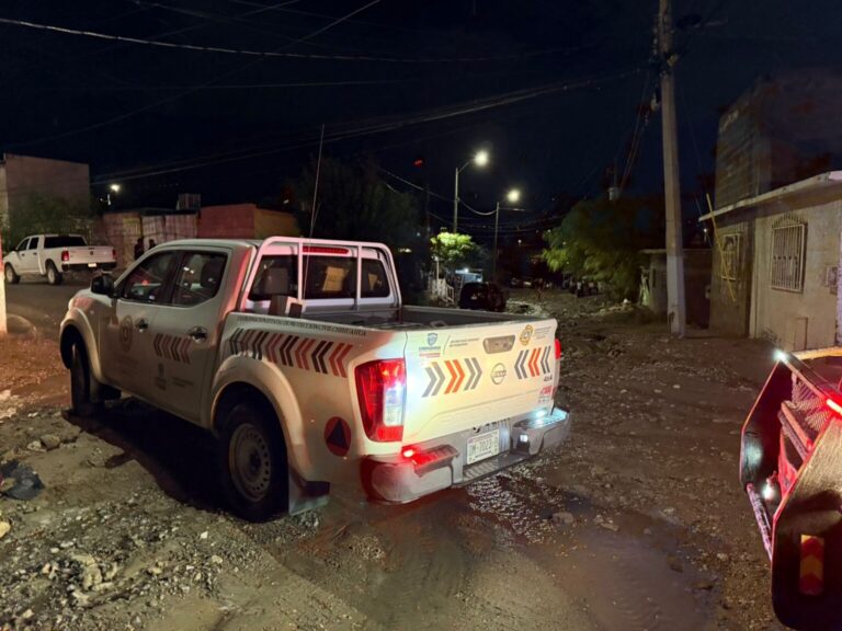 Lluvias dejan viviendas inundadas en Juárez