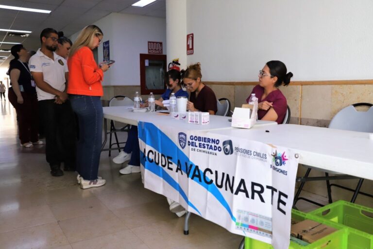 FGE a campaña de vacunación contra sarmpion