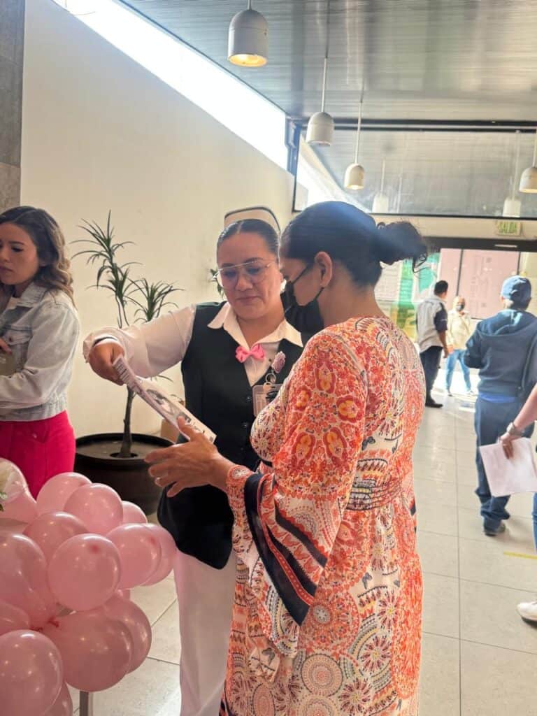 Modulo de concientización del cáncer de mama en el Morelos