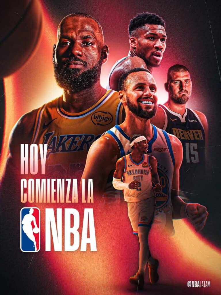 Hoy comienza la NBA