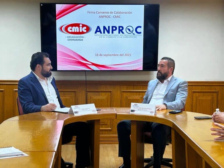 CMIC y ANPROC firman convenio para colaborar