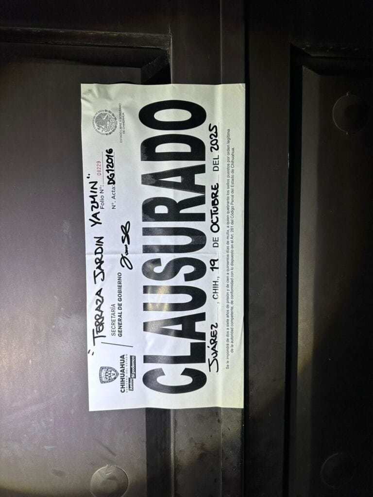 Clausuras de esta semana