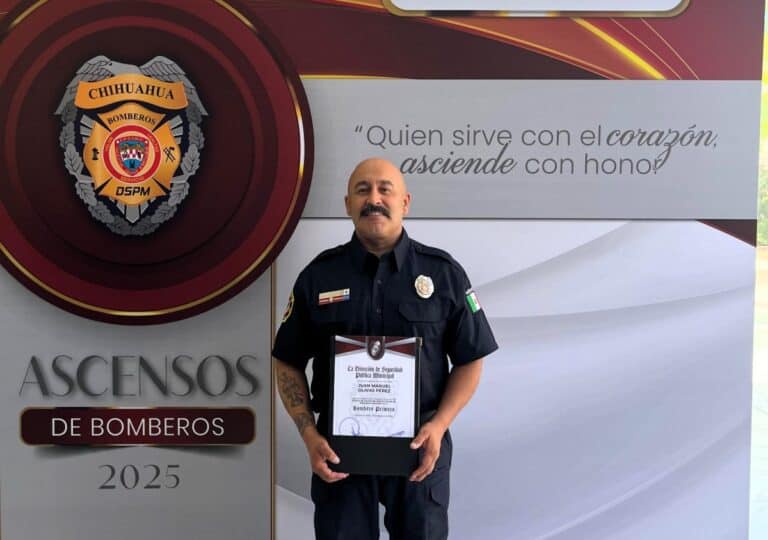 Bombero Olivas busca dejar legado antes de jubilarse
