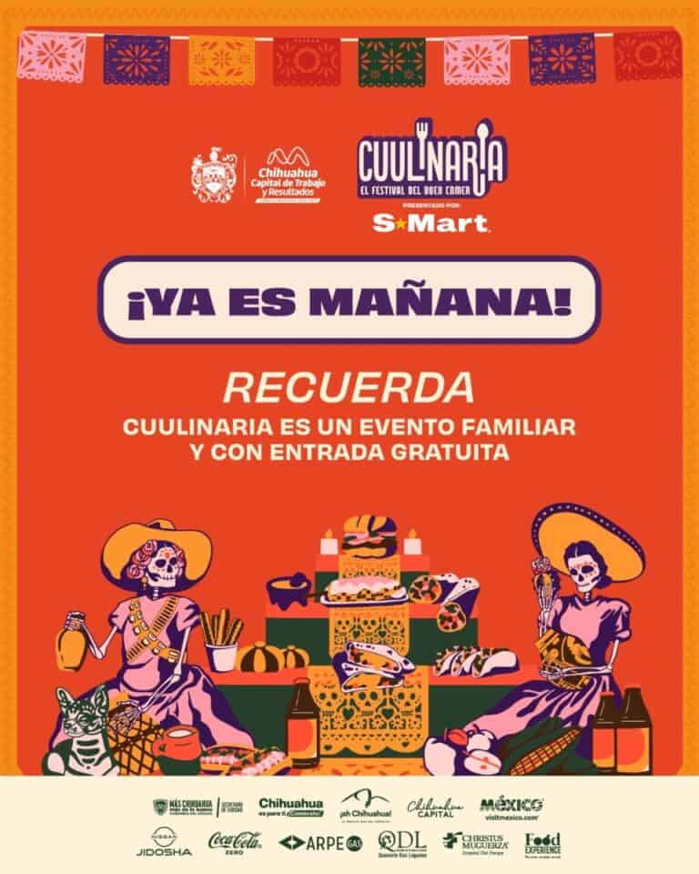 Operativo vial en Cuulinaria, Festival del Buen Comer