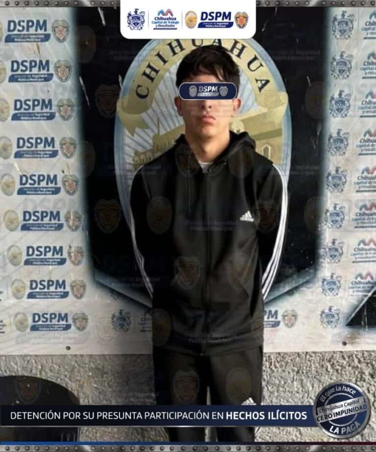 Conductor detenido con drogas