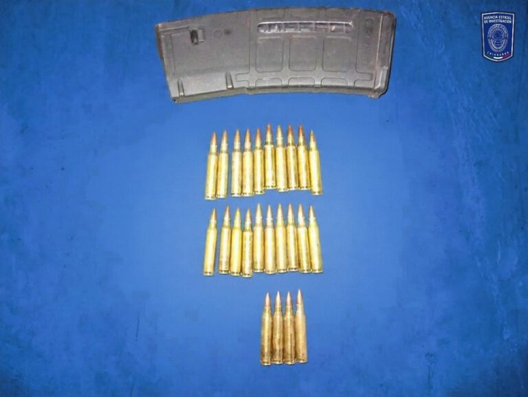 Aseguran armas en Gran Morelos