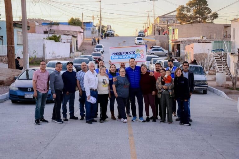 Bonilla entrega nueva pavimentación